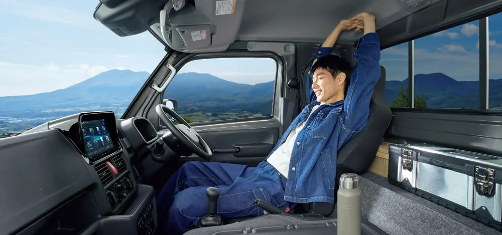 スズキ副代理店宝塚 ハリマモータース スーパーキャリイ インテリア