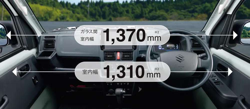 スズキ副代理店宝塚 ハリマモータース キャリイ インテリア